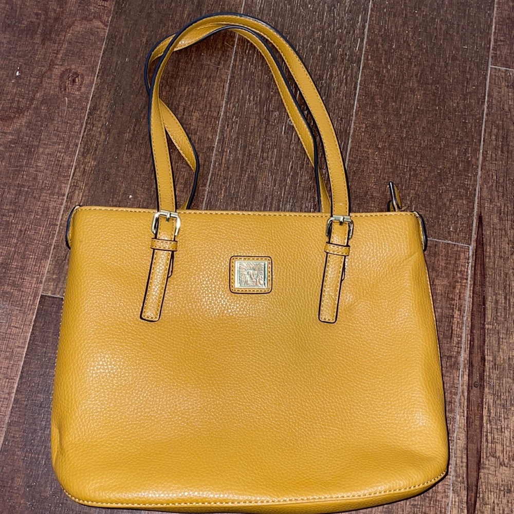 Orange Anne Klein purse .